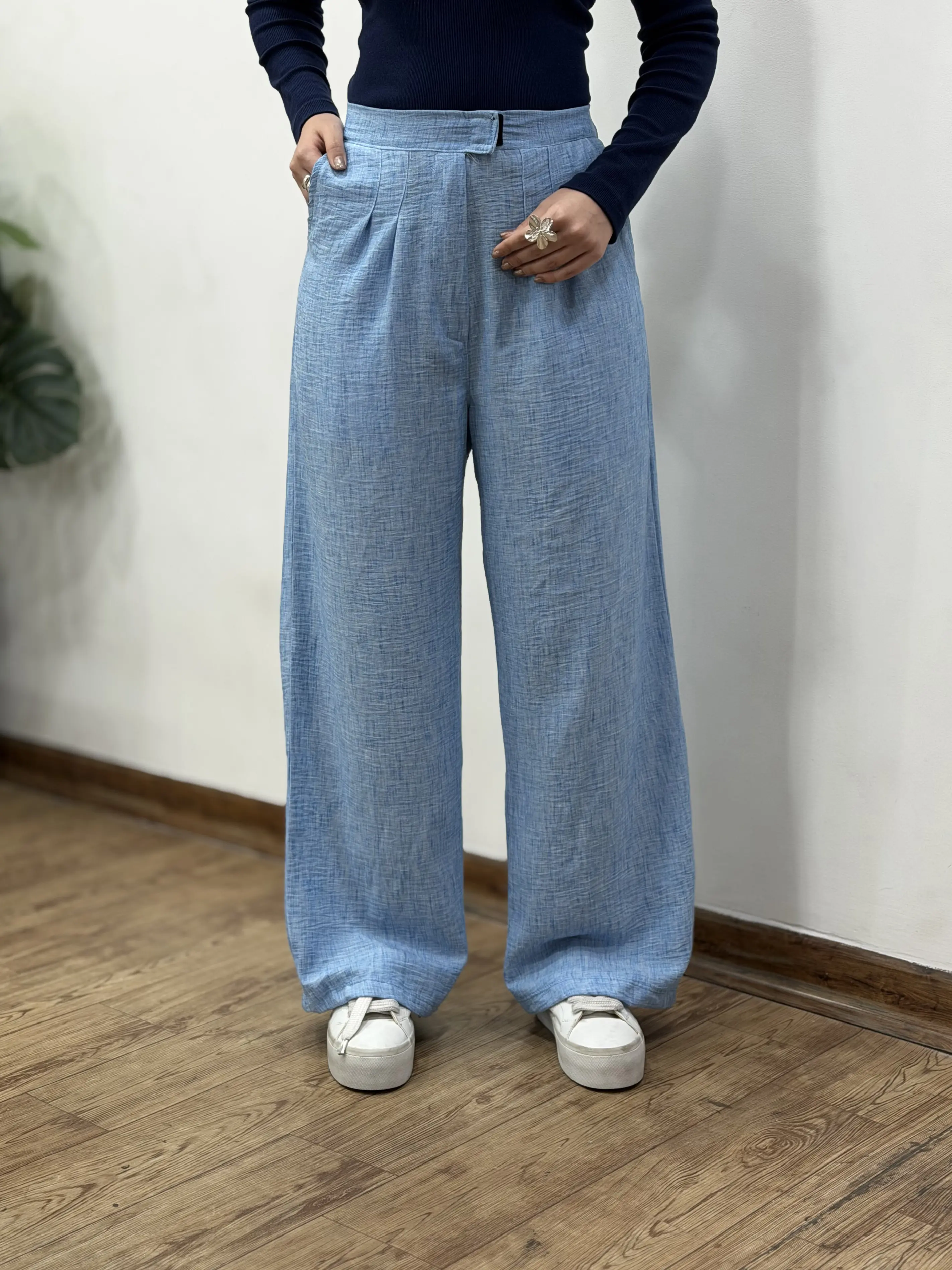 شلوار لینن زارا 1